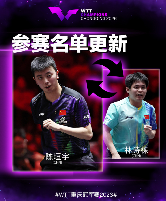 刘国梁仍关注林诗栋！洛奥周期已输16场外战 成导预测将丢种子位